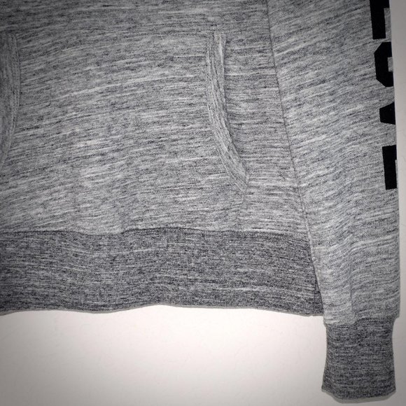 Reflex Gray Half Zip Sweatshirt Sweater L Cotton - Picture 3 of 5